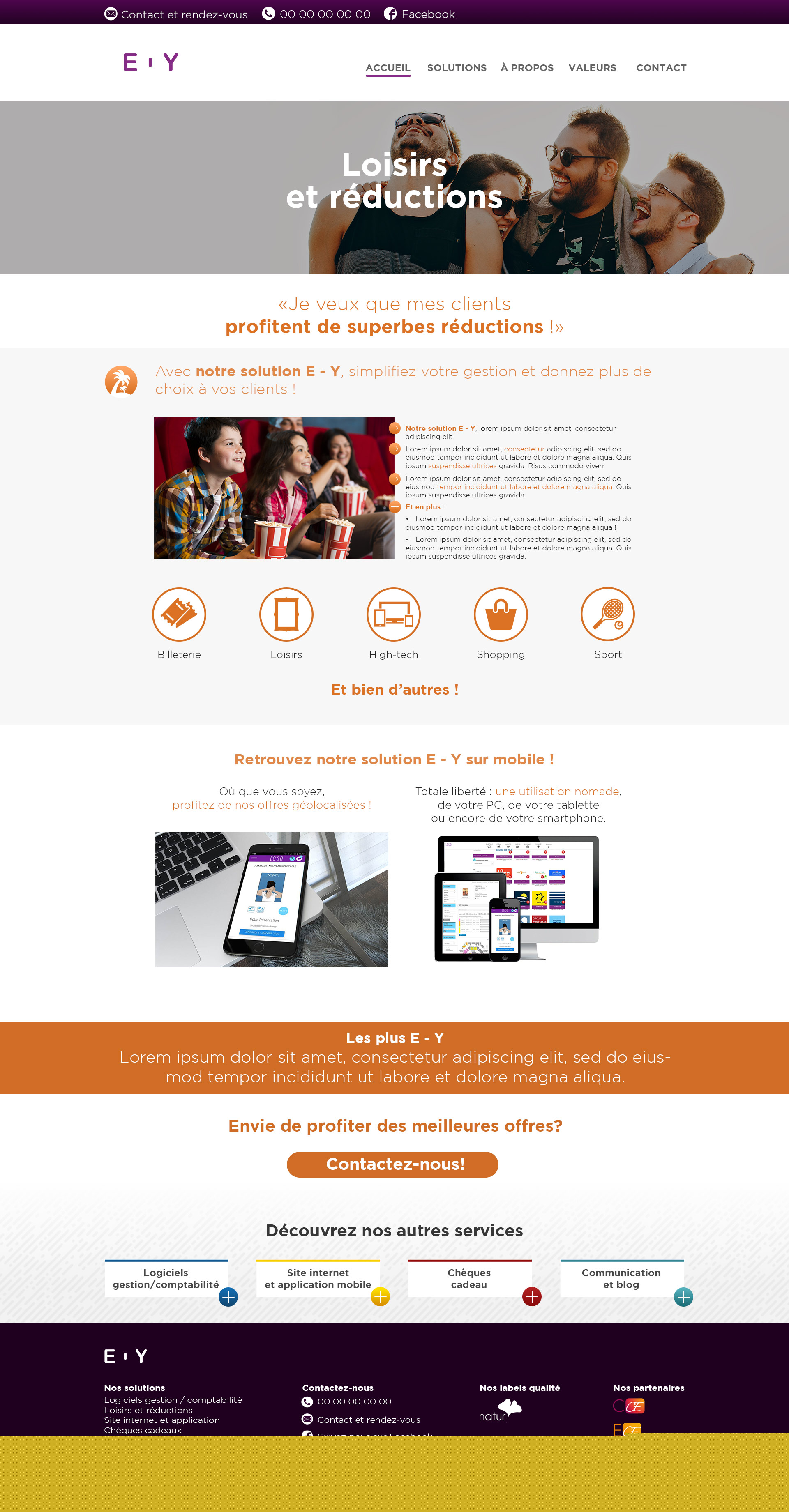 Projet personnel UI design